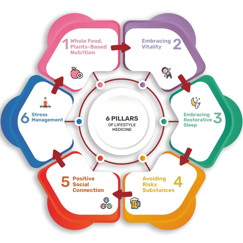 six pillars of lifestyle medicine